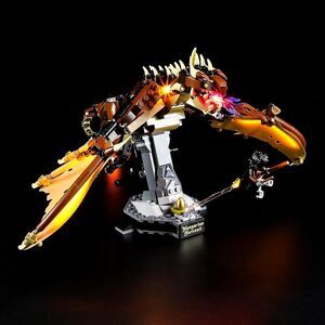 Briksmax LED Lighting Kit for LEGO Hungarian Horntail Dragon Harry Potter 76406